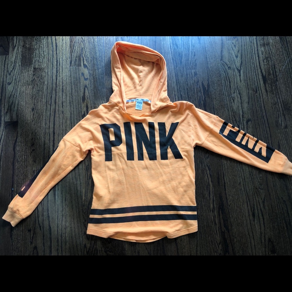 Women’s orange hoodie